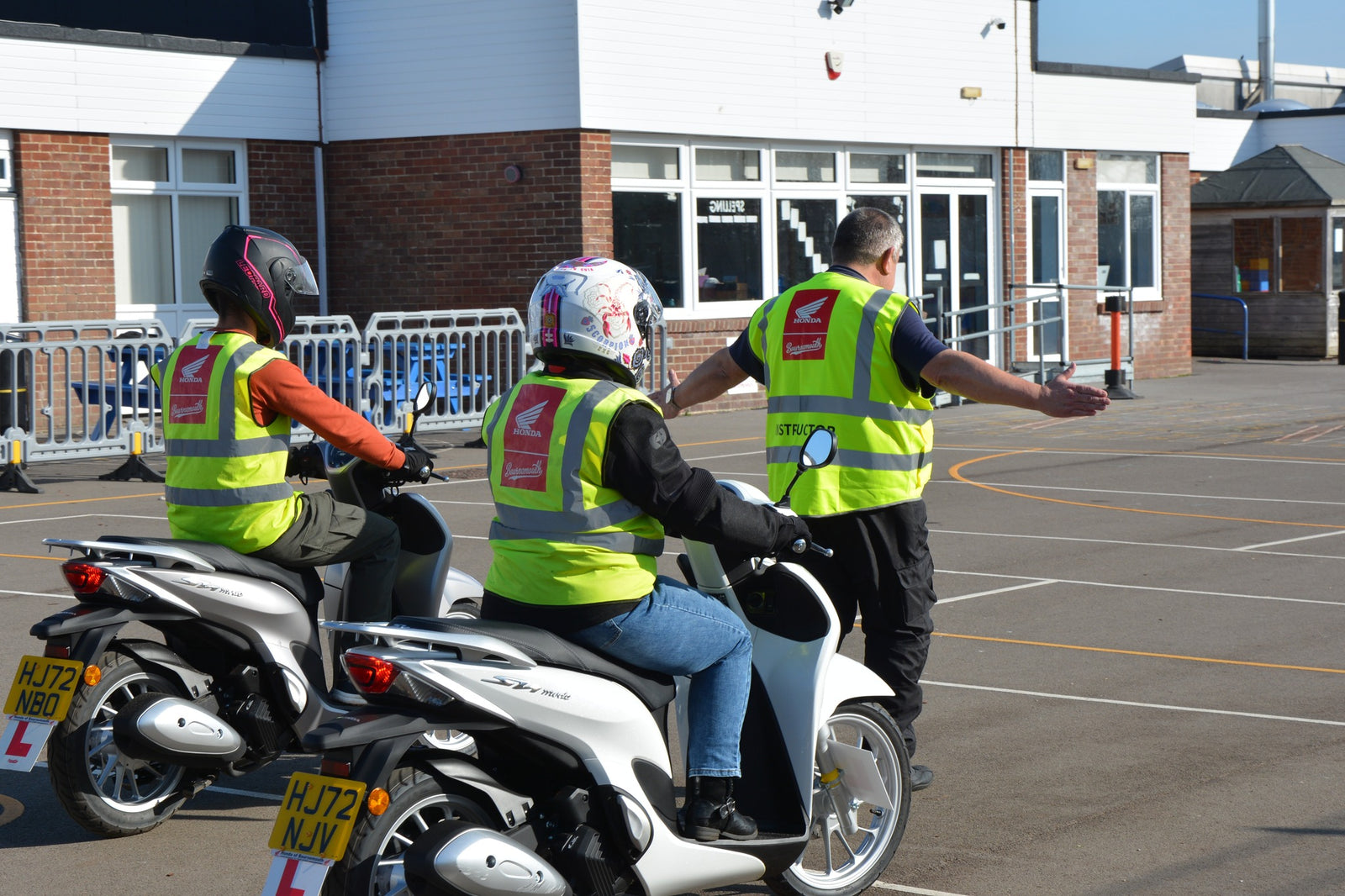 Motorcycle Training with Honda of Bournemouth, CBT Test, Bournemouth