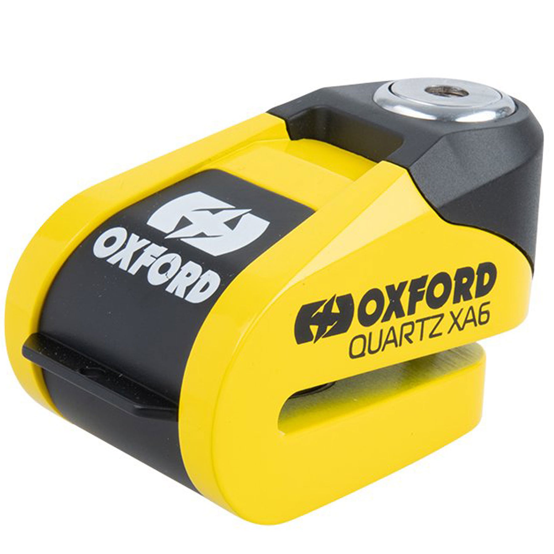 Oxford - Quartz XA6 Alarm Disc Lock Yellow/Black